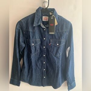 Levi’s western denim shirt